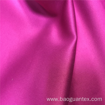 Satin Polyester Elastane Blended Textile for Clothing